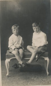 Daddy and Uncle Laurence c 1931 copy